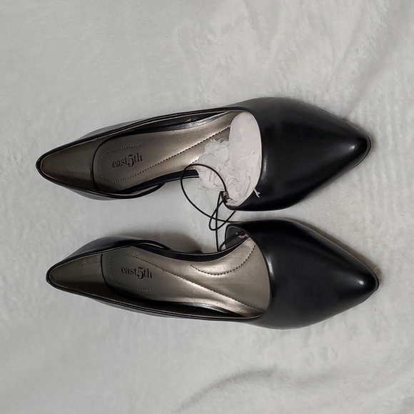 NWOT East 5th pointed to pump heel 9W black (Ss32) - Picture 2 of 7